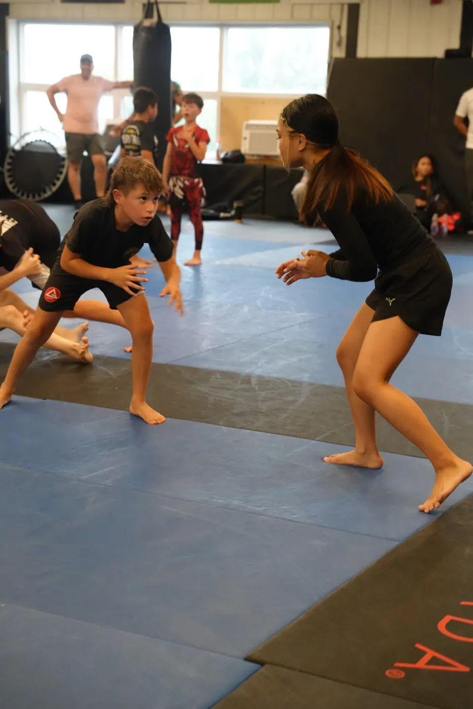 Video recap thumbnail of the first kids jiu-jitsu competition training in Montreal